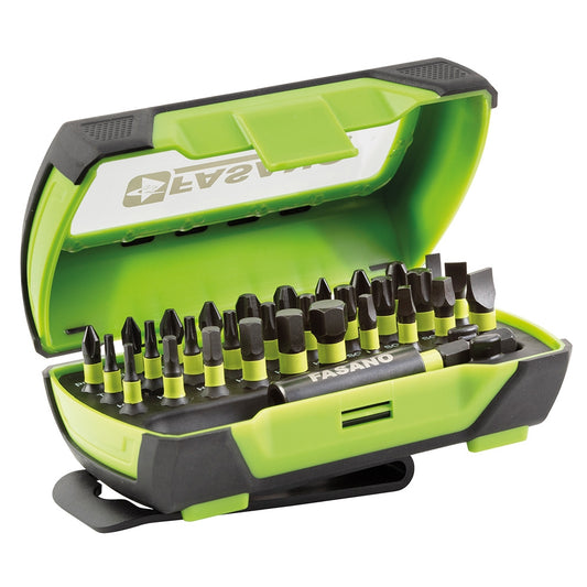 Set 30 Inserti Rinforzati Da 1/4'' + Porta Inserti Magnetico, RAGG FG 88/25-S31