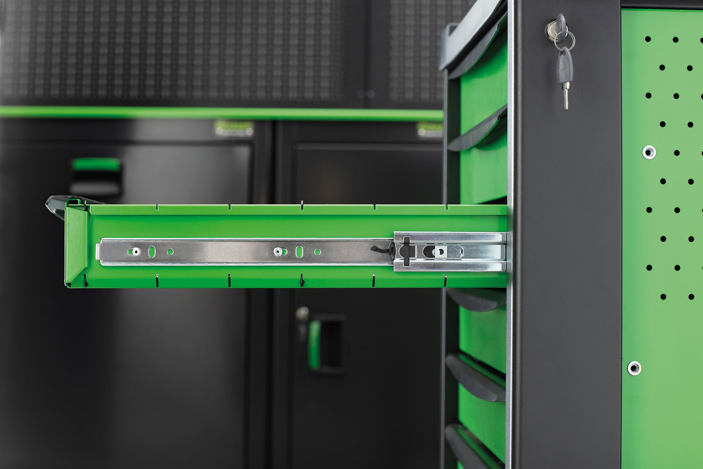 Carrello Porta Utensili Mod. Fg 100 Con Top In Abs A 7 Cassetti, FG 100V/7T