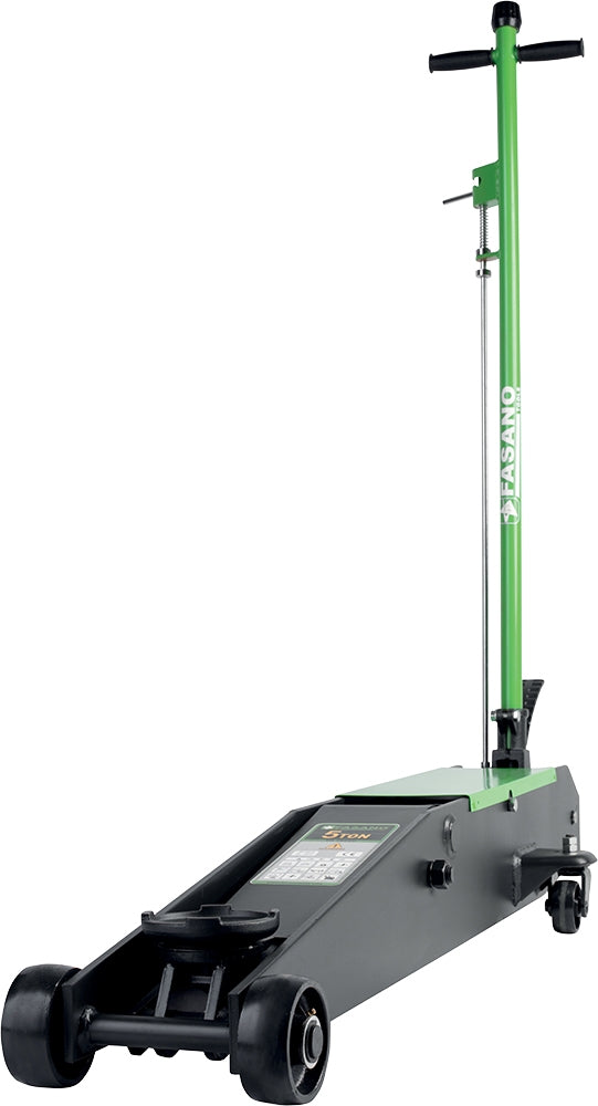 Sollevatore Idraulico A Carrello - 5 Tonnellate Modello Lungo Per Mezzi Pesanti, FG 722/5T